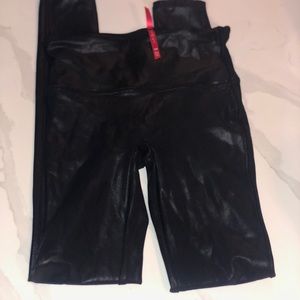 Spanx Faux leather leggings